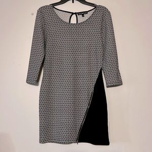 Derek Heart M Zipper Slit Dress